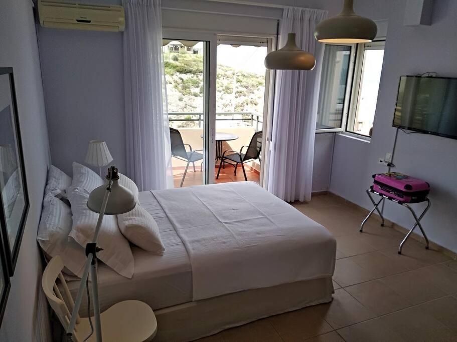Sunny Apartment With Amazing View Rethymno Exteriör bild