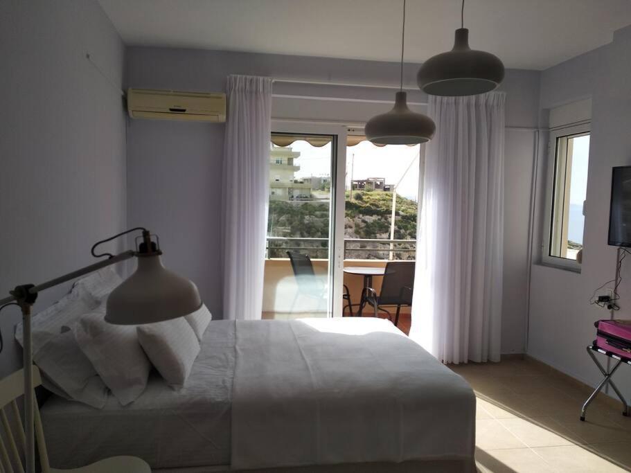 Sunny Apartment With Amazing View Rethymno Exteriör bild