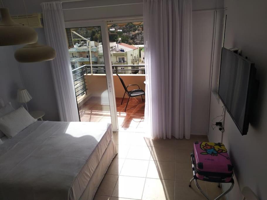Sunny Apartment With Amazing View Rethymno Exteriör bild