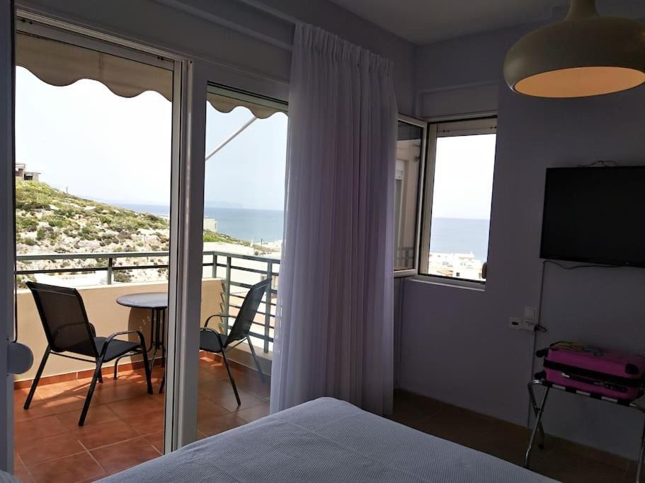 Sunny Apartment With Amazing View Rethymno Exteriör bild